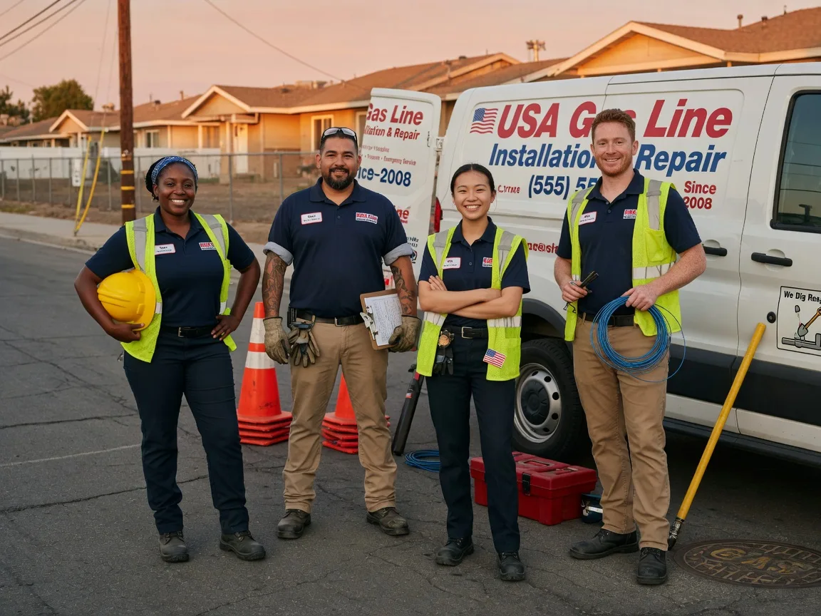 Gas Line Installation company in Radcliffe, IA